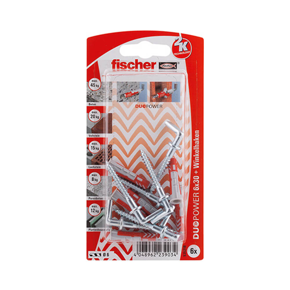 Fischer DUOPOWER mit Haken