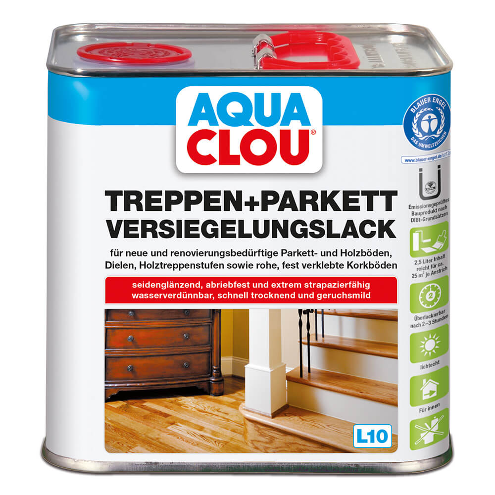 Clou L10 Aqua Treppen & Parkettversiegelung