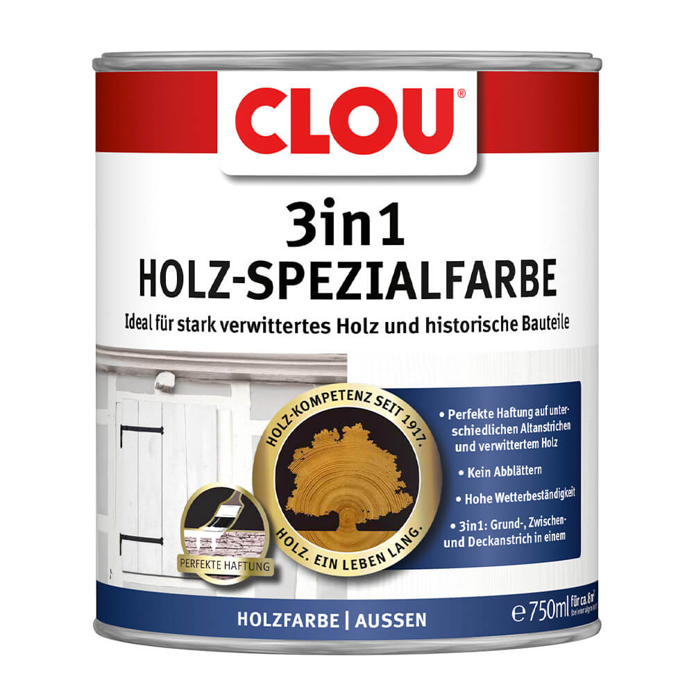 CLOU 3in1 Holz-Spezialfarbe