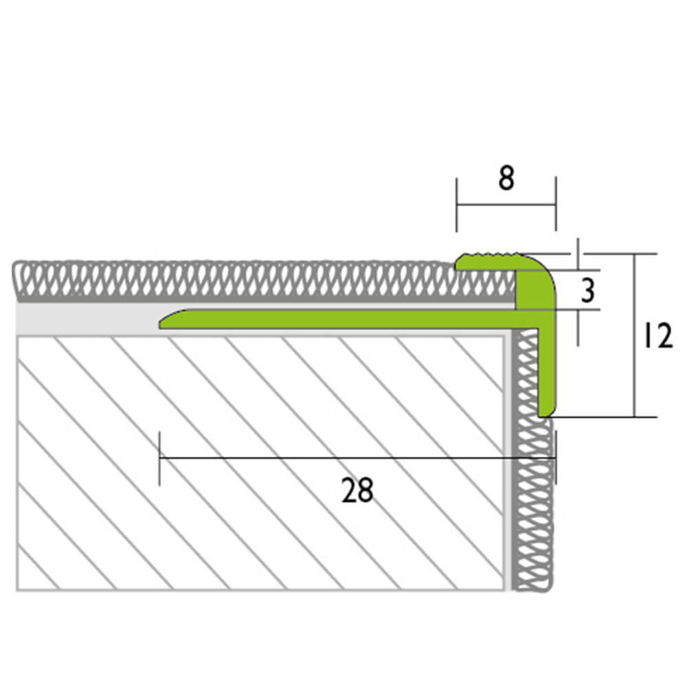 Treppenkantenprofil, PROSTEP